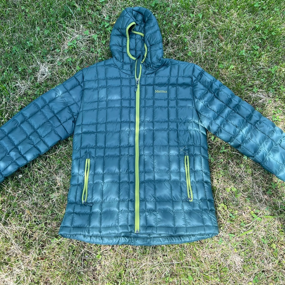 Marmot Featherless Hoody Mens Dark Spruce Medium